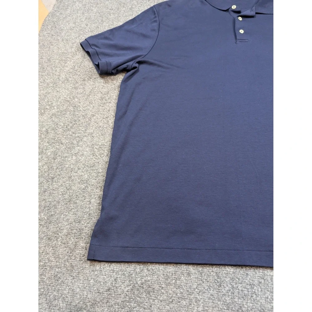 Polo Ralph Lauren Polo Shirt Mens‎ XL Navy Blue Classic Fit Embroidered Pony